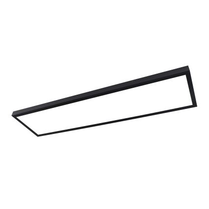 Plafonieră LED pentru baie FRAME LED/50W/230V 120x30 cm IP44 negru Brilagi