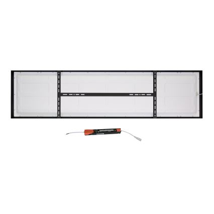 Plafonieră LED pentru baie FRAME LED/50W/230V 120x30 cm IP44 negru Brilagi