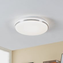 Plafonieră LED pentru baie LED/15,6W/230V IP44 crom Eglo
