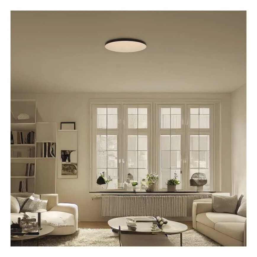 Plafonieră LED pentru baie LED/18W/230V 3000/4000/5700K IP55 negru