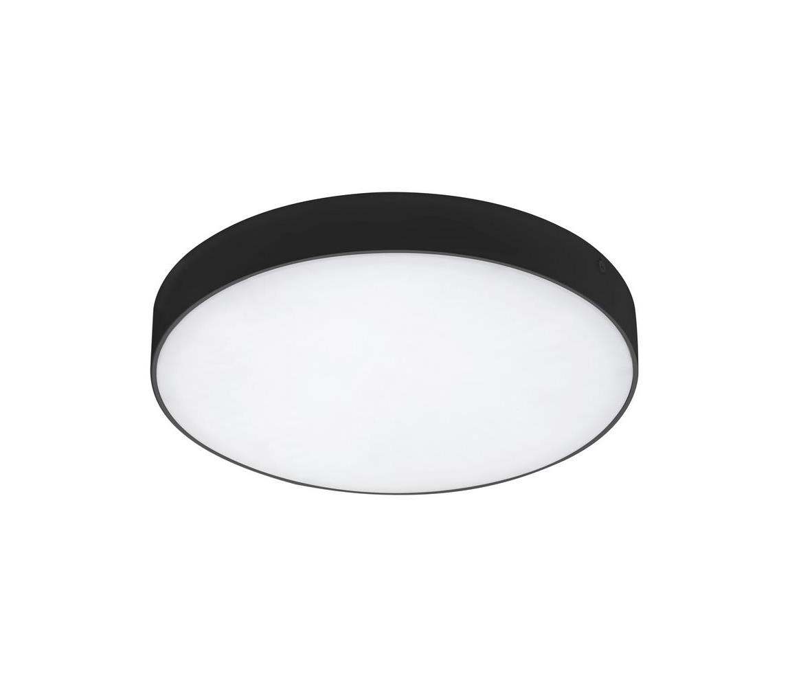Plafonieră LED pentru baie LED/24W/230V 3000-6000K IP44 neagră Rabalux
