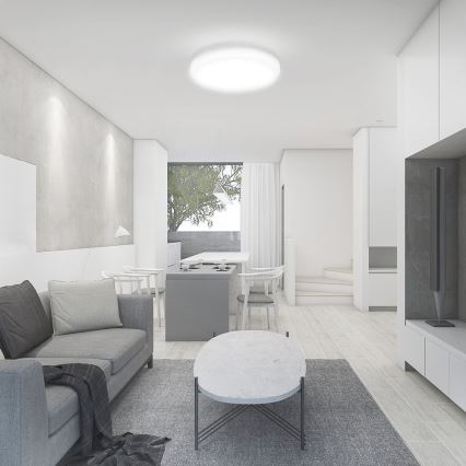 Plafonieră LED pentru baie LED/30W/230V 3000K IP44 albă