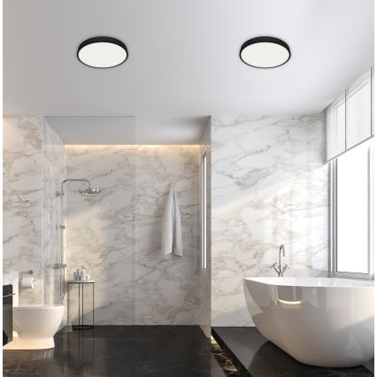 Plafonieră LED pentru baie LENYS LED/18W/230V d. 190 mm IP44 Emithor 49044