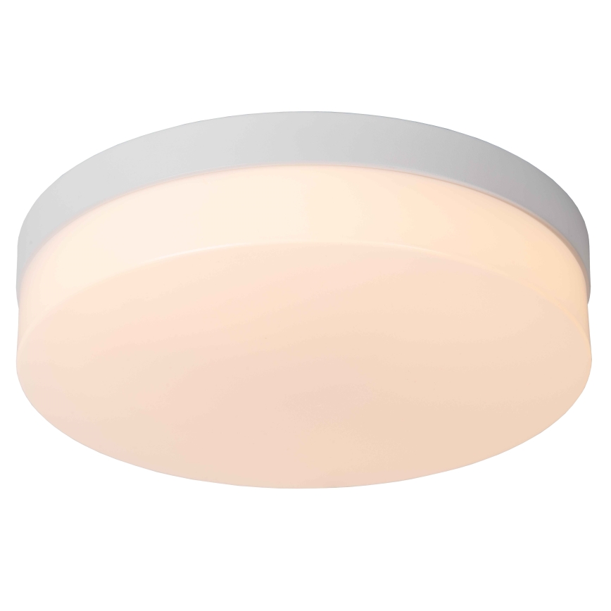 Plafonieră LED pentru baie cu senzor Lucide 79111/30/31 BISKIT LED/18W/230V d. 28 cm IP44 alb