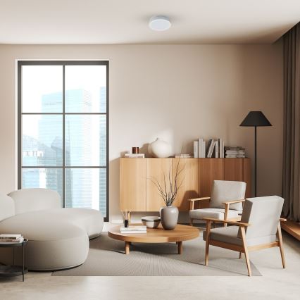 Plafonieră LED pentru baie MARLON LED/12W/230V Ø 18 cm IP54 albă