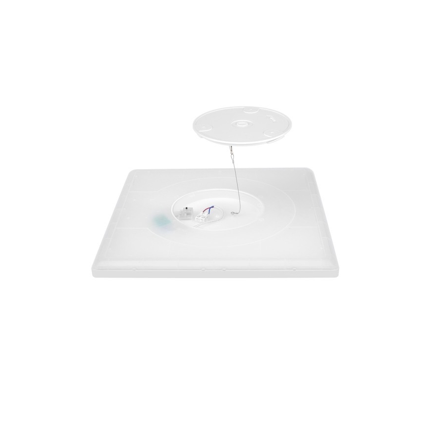 Plafonieră LED pentru baie NIVERA LED/12W/230V IP54 3000/4000/6000K 22,5x22,5 cm alb
