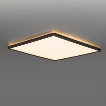 Plafonieră LED pentru baie NIVERA LED/12W/230V IP54 3000/4000/6000K 22,5x22,5 cm negru