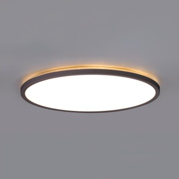 Plafonieră LED pentru baie NIVERA LED/18W/230V IP54 3000/4000/6000K d. 30 cm negru