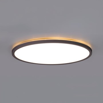 Plafonieră LED pentru baie NIVERA LED/32W/230V IP54 3000/4000/6000K d. 42 cm negru
