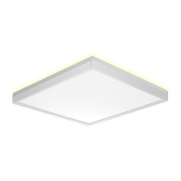 Plafonieră LED pentru baie Prezent 27307 CORDIA SQ LED/18W/230V 3000/6000K IP54 alb