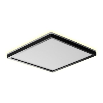 Plafonieră LED pentru baie Prezent 27313 CORDIA SQ LED/18W/230V 3000/6000K IP54 negru