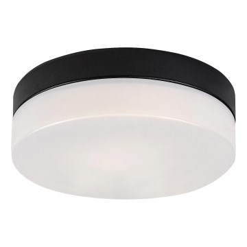 Plafonieră LED pentru baie Rabalux LED/18W/230V IP44 4000K d. 28 cm negru