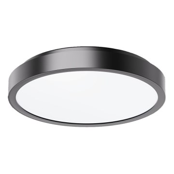 Plafonieră LED pentru baie Rabalux LED/36W/230V IP44 4000K d. 35 cm negru