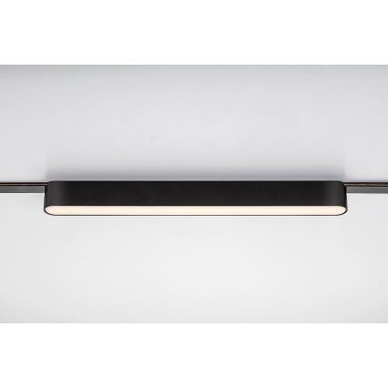 Plafonieră LED pentru sistem de șină monofazic Rabalux LED/16W/24V 3000K 33 cm negru