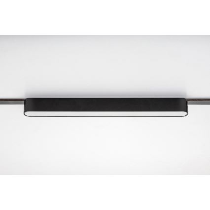 Plafonieră LED pentru sistem de șină monofazic Rabalux LED/16W/24V 3000K 33 cm negru