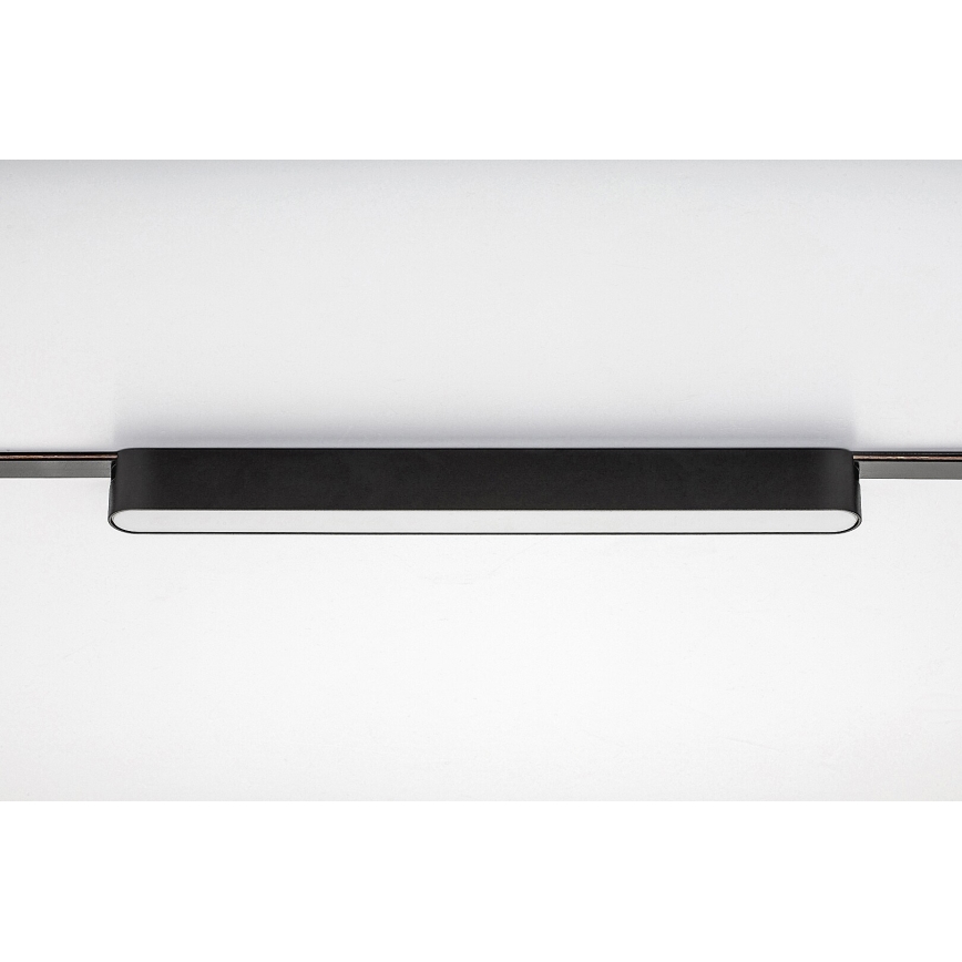 Plafonieră LED pentru sistem de șină monofazic Rabalux LED/16W/24V 3000K 33 cm negru