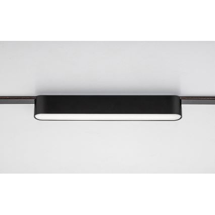 Plafonieră LED pentru sistem de șină monofazic Rabalux LED/12W/24V 4000K 22 cm negru