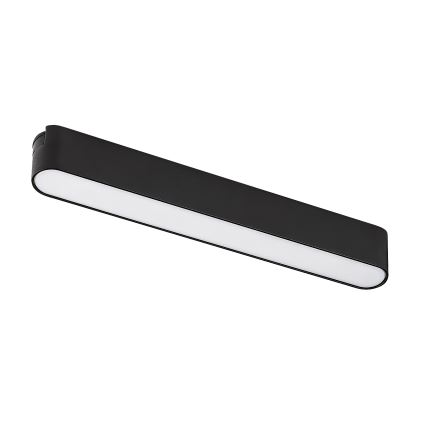 Plafonieră LED pentru sistem de șină monofazic Rabalux LED/12W/24V 4000K 22 cm negru