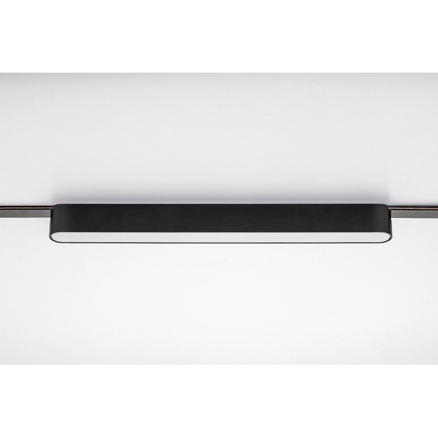 Plafonieră LED pentru sistem de șină monofazic Rabalux LED/16W/24V 4000K 33 cm negru