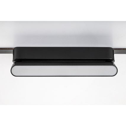 Plafonieră LED pentru sistem de șină monofazic Rabalux LED/12W/24V 4000K 22 cm negru