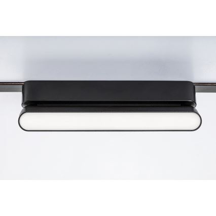 Plafonieră LED pentru sistem de șină monofazic Rabalux LED/12W/24V 4000K 22 cm negru
