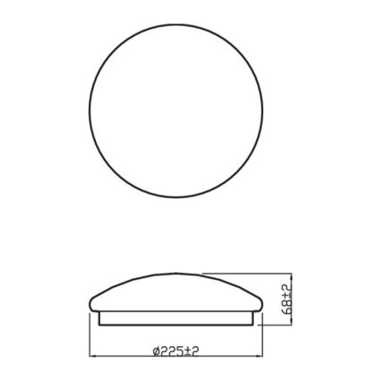 Plafonieră LED Philips MOIRE CL200 LED/6W/230V