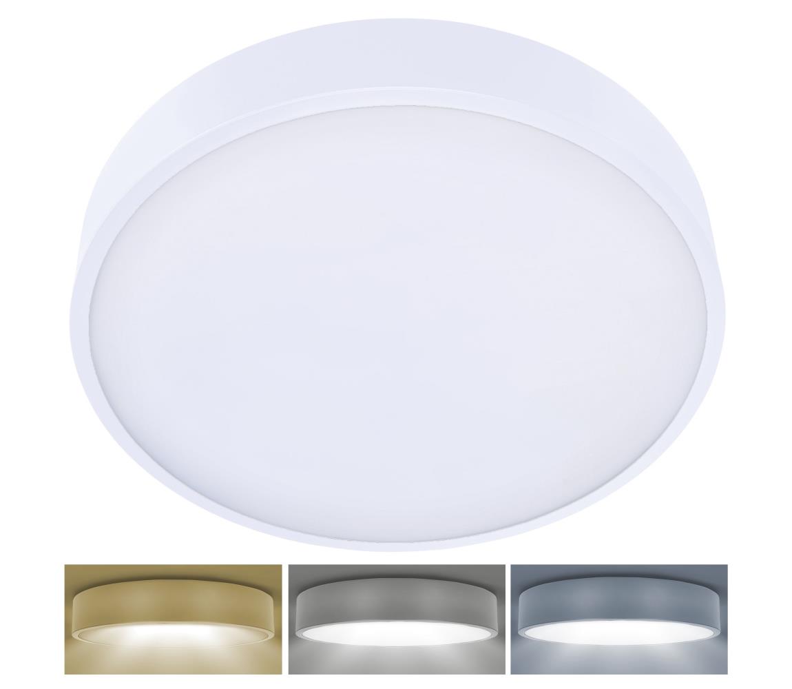 Plafonieră LED POOL LED/48W/230V 3000/4000/6000K d. 40 cm alb Brilagi