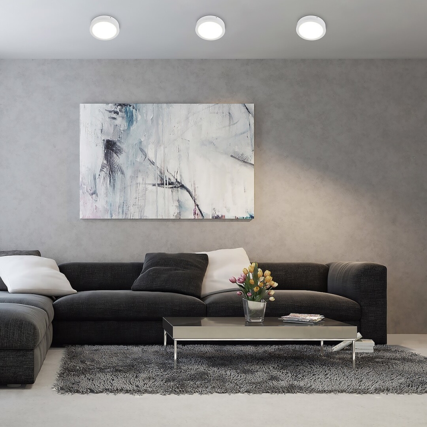 Plafonieră LED Rabalux LED/15W/230V 4000K d. 16 cm alb