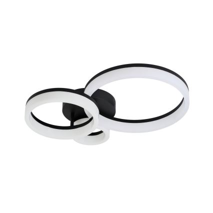 Plafonieră LED Rabalux LED/24W/230V 3000/4000/6500K negru