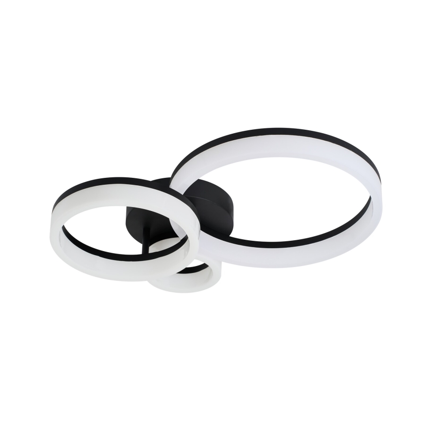 Plafonieră LED Rabalux LED/24W/230V 3000/4000/6500K negru