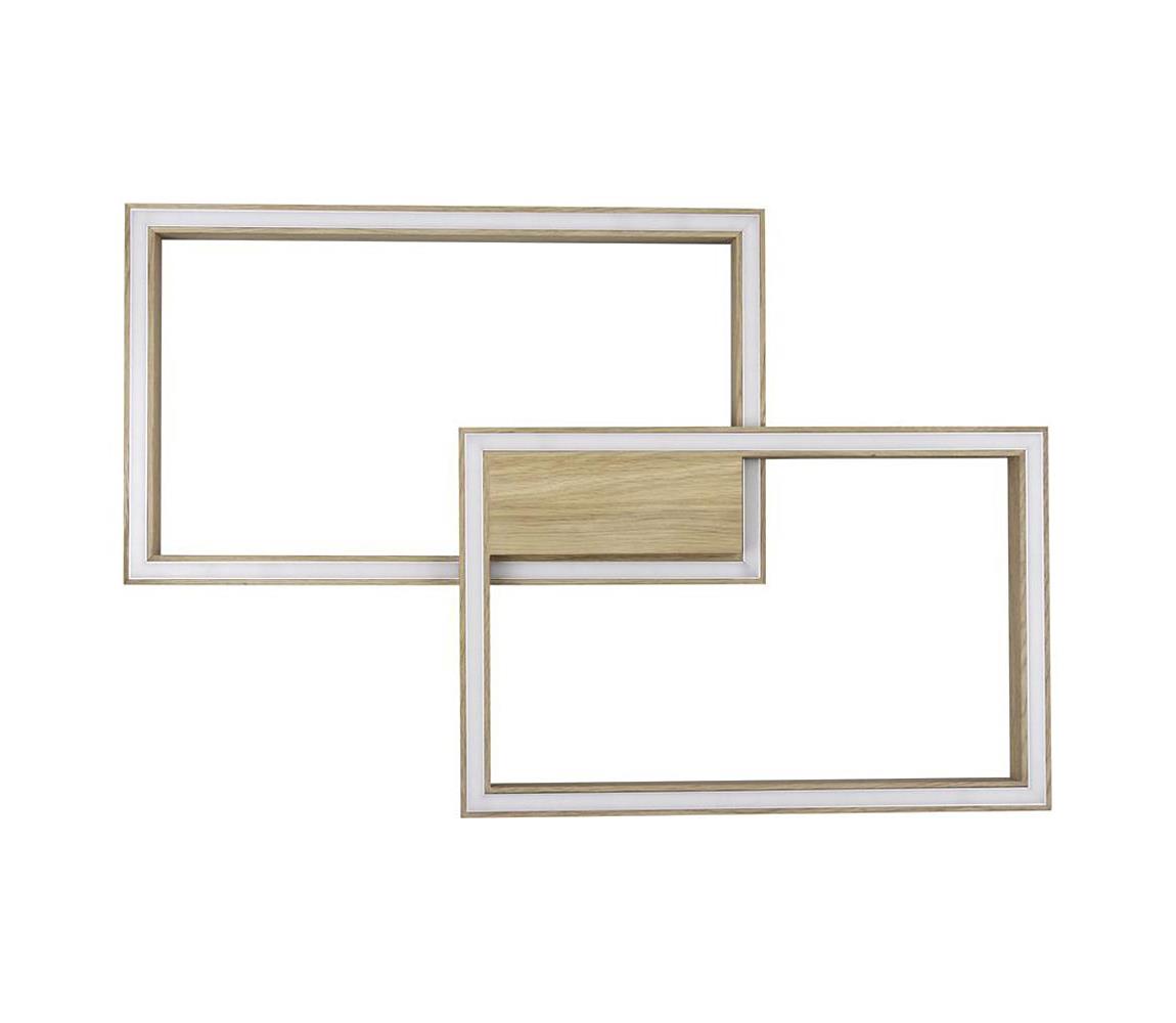 9142274 - LED Plafonieră RAMME LED/48W/230V stejar mat