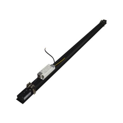 Plafonieră LED REDOM LED/42W/230V 3000K 120 cm neagră