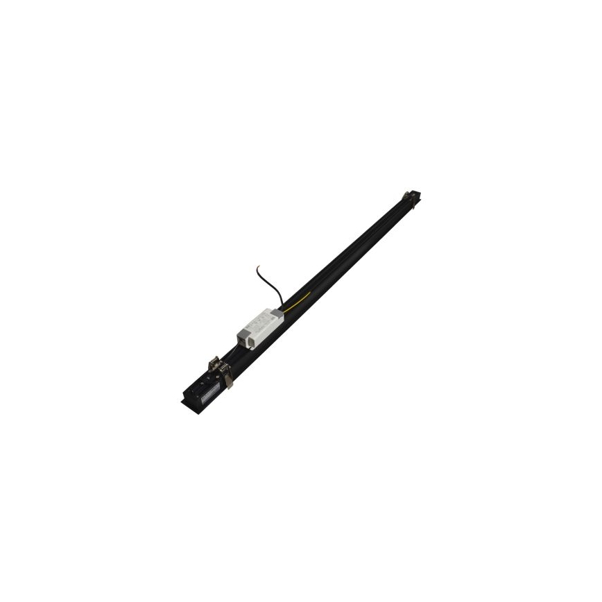 Plafonieră LED REDOM LED/42W/230V 4000K 120 cm neagră