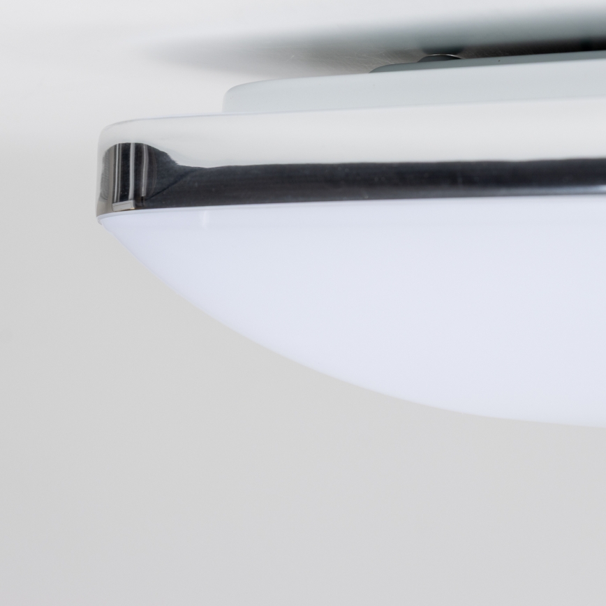 Plafonieră LED dimmabilă, 42W/230V, 3000-6500K, 49x49 cm, albă + telecomandă