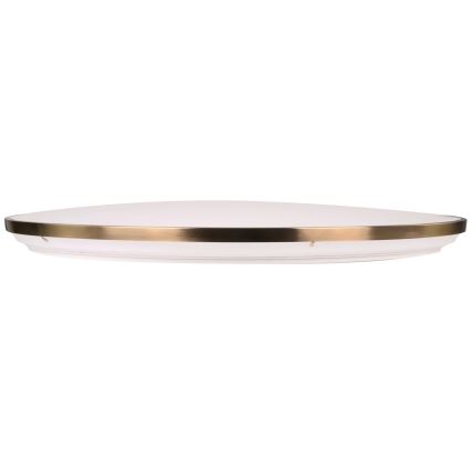 Plafonieră LED dimabilă KERN LED/100W/230V 3000/4000/6000K Ø 100 cm aurie + telecomandă