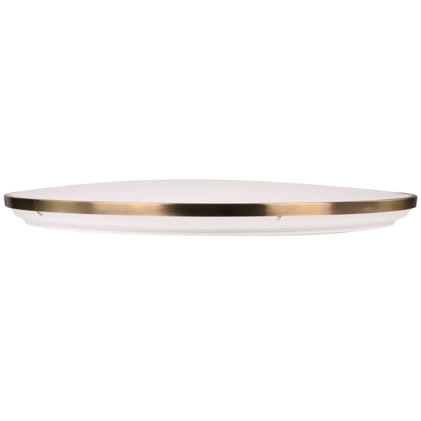 Plafonieră LED dimabilă KERN LED/100W/230V 3000/4000/6000K Ø 100 cm aurie + telecomandă