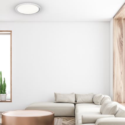 Plafonieră LED reglabilă LAYLA cu telecomandă, 66W/230V