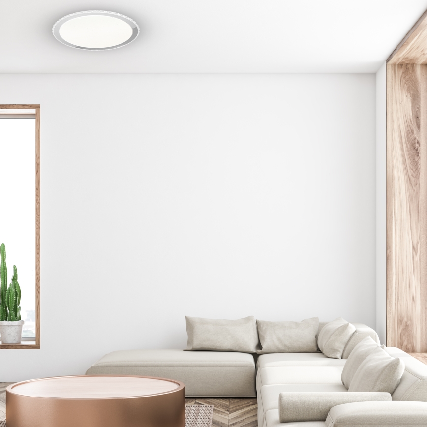 Plafonieră LED reglabilă LAYLA cu telecomandă, 66W/230V