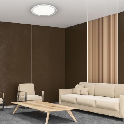 Plafonieră LED reglabilă LAYLA cu telecomandă, 66W/230V