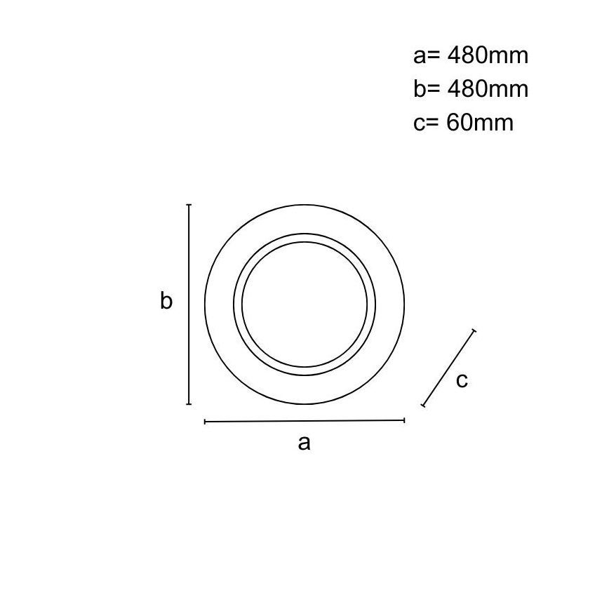 Plafonieră LED reglabilă LED/25W/230V 3000-6500K + telecomandă