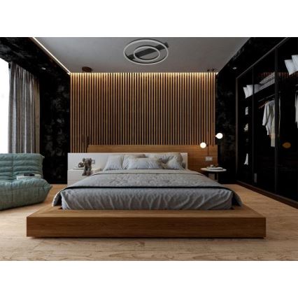 Plafonieră LED reglabilă LED/60W/230V 3000-6500K + telecomandă