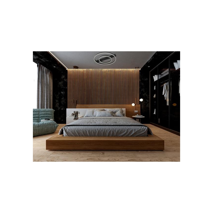 Plafonieră LED reglabilă LED/60W/230V 3000-6500K + telecomandă