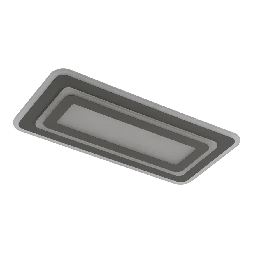 Plafonieră LED dimabilă LED/85W/230V 3000-6500K gri + telecomandă