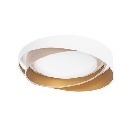 Plafonieră LED reglabilă SMART GALAXY MODERN, 24W/230V, 3000-6500K, Ø55 cm, alb/bej/auriu + telecomandă
