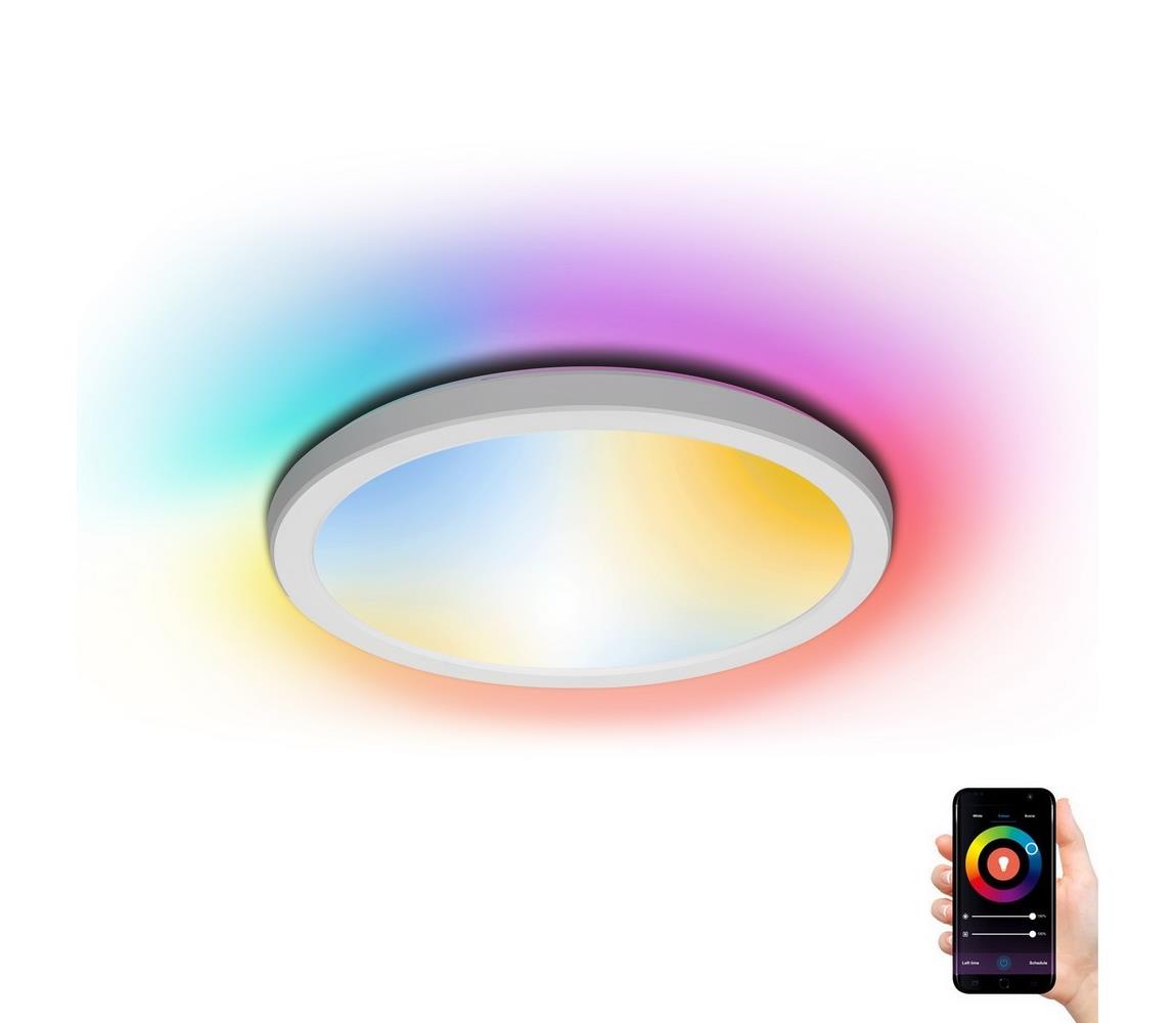 Plafonieră LED RGB+CCT LED/19W/230V 2700-6500K Wi-Fi