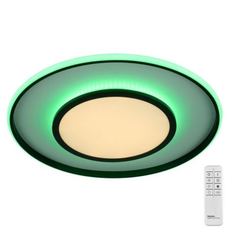 Plafonieră LED RGB dimabilă ARENDA LED/31W/230V 2700-5000K Leuchten Direkt 11627-18 + telecomandă