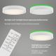 Plafonieră LED RGB dimabilă cu senzor Briloner 3227-016 TALENA LED/24W/230V alb + telecomandă