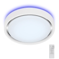 Plafonieră LED RGB dimabilă cu senzor Briloner 3227-016 TALENA LED/24W/230V alb + telecomandă