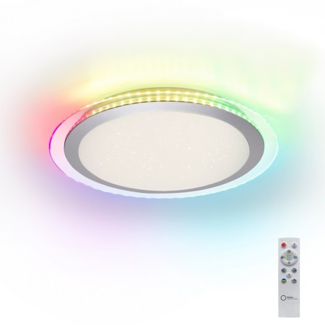 Plafonieră LED RGB dimabilă CYBA LED/26W/230V Leuchten Direkt 15411-21