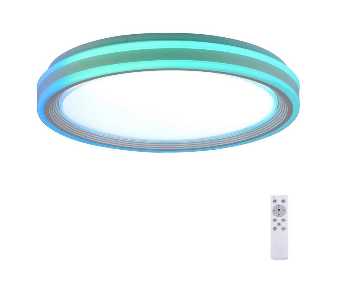 Plafonieră LED RGB dimabilă EDGING LED/39W/230V Leuchten Direkt 15154-16